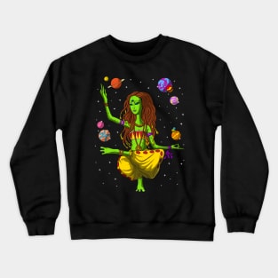 Hippie Alien Yoga Crewneck Sweatshirt